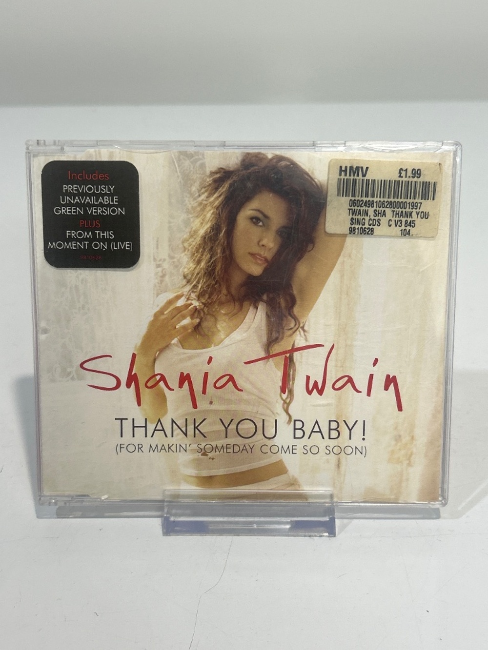 🤯5 for $20🤯 Shania Twain “Thank You Baby” CD Single [Country Pop Rock]